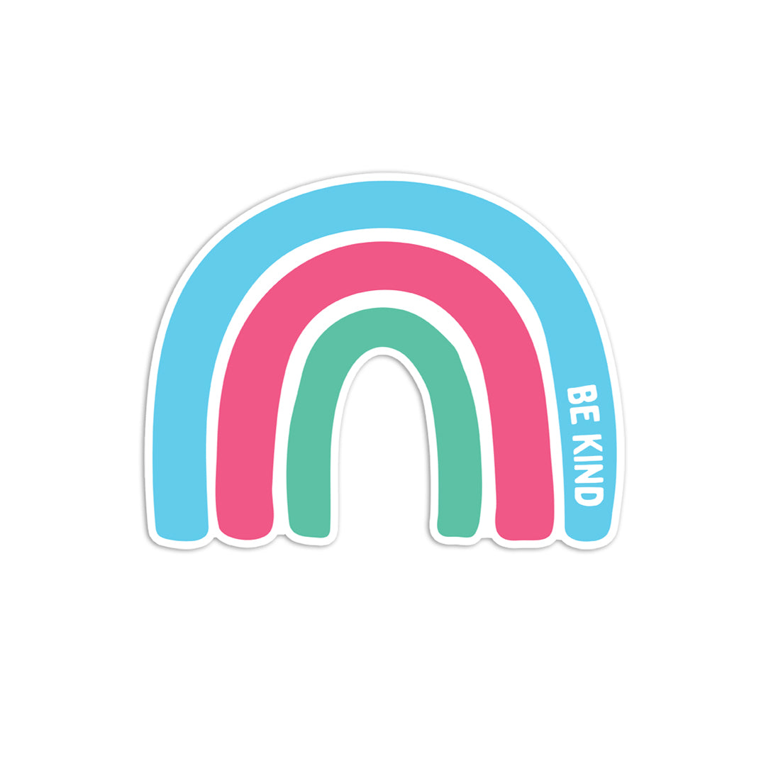 Be Kind Rainbow Sticker