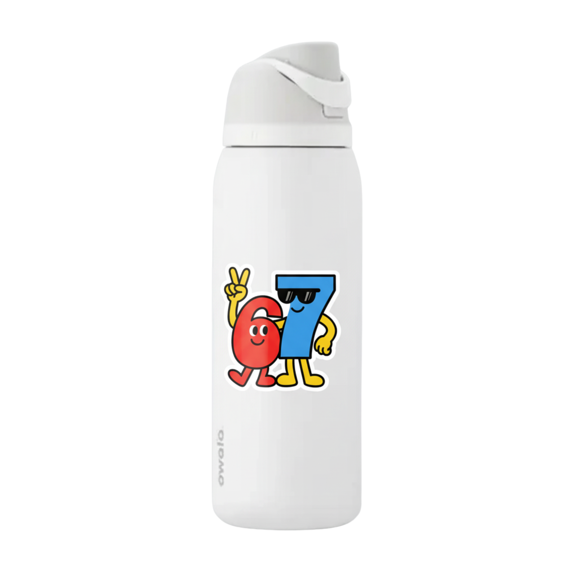 Six Seven Meme Sticker – Bottle Whopper